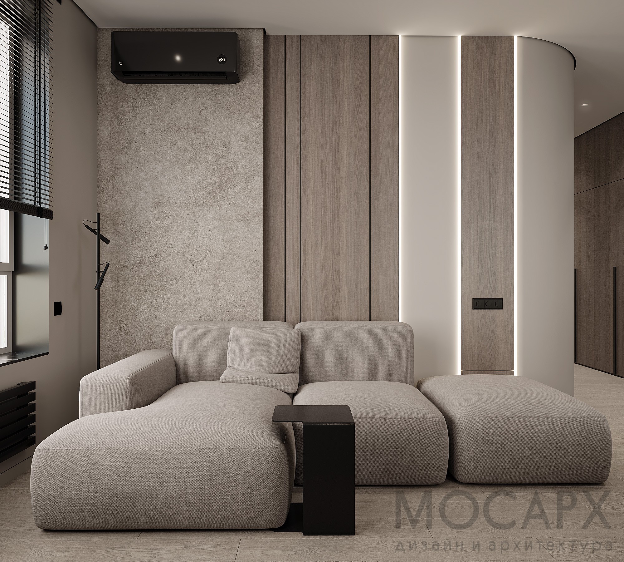 Двухкомнатная квартира в ЖК Символ